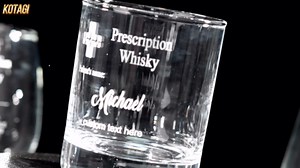 Custom Fist Whiskey Glass Fathers Gift Idea - Bottom Engraved Personalized Whiskey Glass with Fist Bump & Name for Dad, Men, Him - Husband Gifts From Wife For Father Day