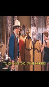 John Wayne and Angie Dickinson in Rio Bravo 1959 - 'Sheriff got himself a girl' #westernmovie #johnwayne | IRIS.Co