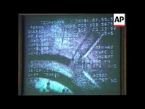 Russia/Space - Cargo Shuttle Spektr Docks With Mir