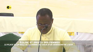 Eglise et droits des femmes : la place et le rôle de la femme au coeur d'un séminaire de l'EITP Suivez-nous également sur toutes nos plateformes digitales  Site Web : www.etelebenin.com Youtube : https://www.youtube.com/etelelive X : https://twitter.com/eteleliv E-TÉLÉ BÉNIN : AVEC VOUS, POUR VOUS | Etélé en direct | Facebook