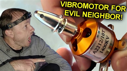 Vacuum cleaner vibro speaker: the sound weapon for annoying neighbors