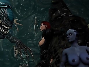 "The Hive II: Ash" | Aliens x Mass Effect