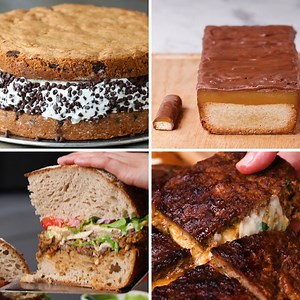 198K views · 497 reactions | Giant food for that giant appetite 朗 Full Recipes: https://tasty.co/compilation/giant-food | BuzzFeed | Facebook