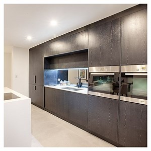 [Hot Item] Cbmmart Durable Popular Lacquer Blue and White Kitchen Island White Shaker Kitchen Cabinets