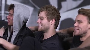 5SOS Lost Their Shit After A Reporter Mentioned Her "Pussy"