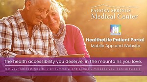 Pagosa Springs Medical Center offers our patients a convenient and secure website and app to help manage your health. HealtheLife connects you with your care providers, lets you check test results, and view personal health information. For details on how to use the website, features, and to log in to your personalized website visit pagosaspringsmedicalcenter.org/patients-families/healthelife. If you have forgotten your username or password or have technical questions that are not addressed onlin