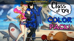 Meg and Mari Class of 09 Colors Mod for Granblue Fantasy Versus: Rising | GB Rising Mods