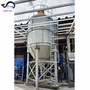 [Hot Item] Quick Installation Cement Powder Silo 600t with Pressure Relief Valve