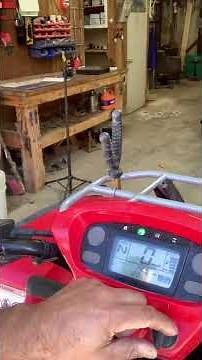 2005 Honda Rincon 650oil change reset