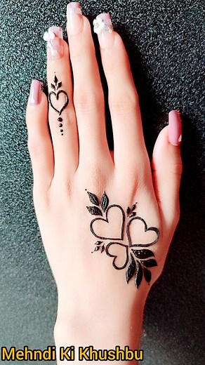 20K views · 602 reactions | Heart mehndi tattoo design ❤️ #mehndi #mehndidesign #mehndilovers #mehndiart #mehndiart #mehndiart #mehndihenna #hennaartist #hennartist #hennadesign #hennatattoo #hennadesigns #hennadesign #hennapaste #henna #hennamaking #hennaart #hennaforeid #trending #trendingreels #viralvideos #viral #video #tutorial #mehandi | Mehndi Ki Khushbu | Facebook