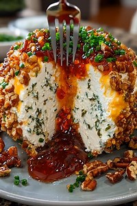 Sweet & Spicy Pepper Jelly Cheese Ball | Natalie Recipes