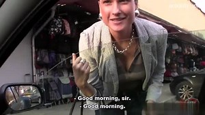 Euro Slut In POV Pickup