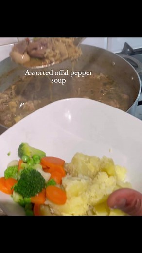 7.6K views · 59 reactions | #Cold weather assorted offal pepper soup #adexdailymeals | Adex Daily Meals | Facebook