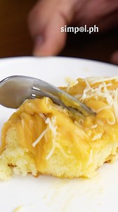 Homemade Yema Cake—Soft, Fluffy, and Filled with Sweet Memories. Watch the full video on YouTube: https://www.youtube.com/watch?v=TO_Q9BFvuYk | Simpol.PH