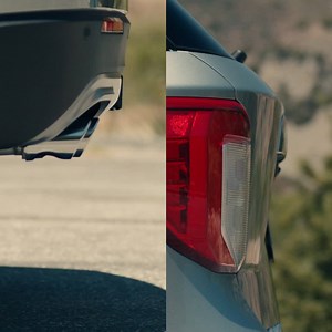 The 2020 Ford Explorer Platinum is available with a hands-free, foot-activated liftgate for explorers with their hands full. | Ford Motor Company