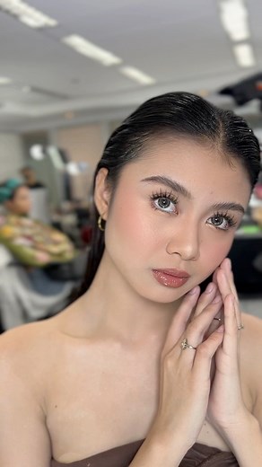 Maria Sophia Reyes glowing makeup look for Bench Fashion Week ✨ #makeupbygeorgia #benchfashionshow #runwayshow #BeautyMakeup #professionalmodel | Georgia Reyes