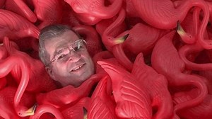 Plastic pink flamingo creator Donald Featherstone dies