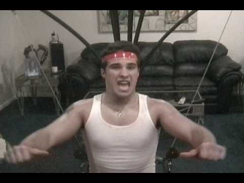 Super Johns Workout Bowflex video How to Fitness Routine at home super john! Super john bowflex