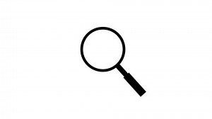 Magnifying Glass Animation Icon On Transparent Stock Footage Video (100% Royalty-free) 1070926375 | Shutterstock