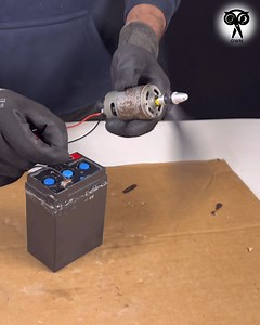 73K views · 632 reactions | I upgraded my 6V battery to 12V battery and repairing | Creative Own | Facebook