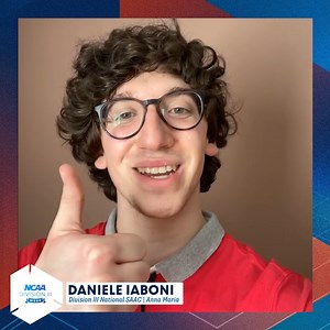 "I would not have gotten this experience anywhere else." Daniele Iaboni of Anna Maria College Athletics shares his #WhyD3. #D3week | NCAA Division III