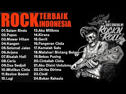 LAGU SLOW ROCK INDONESIA POPULER ERA '90-AN : TIPE-X,DEWA,J-ROCKS....