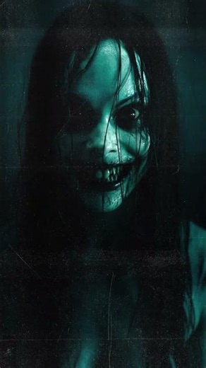 Creepy Horror Girl Insane Grin Close-Up 😱 | Pure Visual Horror Effects Only #superscary