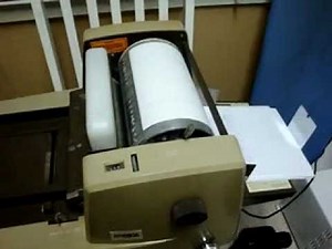 AB Dick Model 217 Spirit Duplicator "Ditto Machine" in Action!