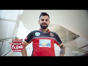 The Royal Challengers Bangalore Join the Kingfisher Indian Prank League | Bear Scare Prank