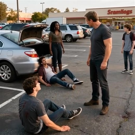 They laughed at my wife for being Black — called her a “charity case” and tossed a drink on her like it was a joke. They saw an old man standing nearby. What they didn’t see was 20 years of Marine training behind the calm. It was a quiet Saturday in Richmond. My wife, Danielle, was picking peaches, humming like she always does. Then came the snickers… the slurs… the smirks. I gave them a look — not angry, just steady. She whispered, “Mark, let it go.” I almost did. Until the soda hit her. That’s