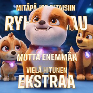 Maailman söpöin pentupoppoo tarjoaa vielä hitusen extraa uudessa elokuvassaan Ryhmä Hau: Mahtielokuva. 🐾🔥 Nyt elokuvateattereissa. | Leffamaailma