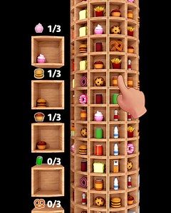 1.1M views · 100 reactions | Enjoy your brain time, improve your sorting skills to become a matching master! | Triple Match 3D | Facebook