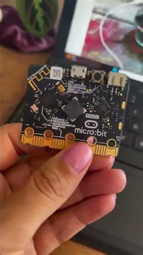 Introducing micro:bit 💻 #microbits#computerscience#creative#plantlover#plants