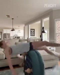 Falling is a skill, right? 🙈🤸‍♀️ | Peachy