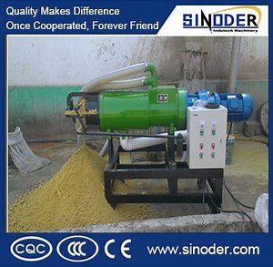 [Hot Item] Solid Liquid Separator, Cow Manure Extruder Dewatering