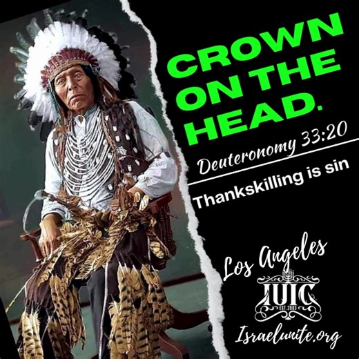 The so called Native Americans are God's chosen people: the...