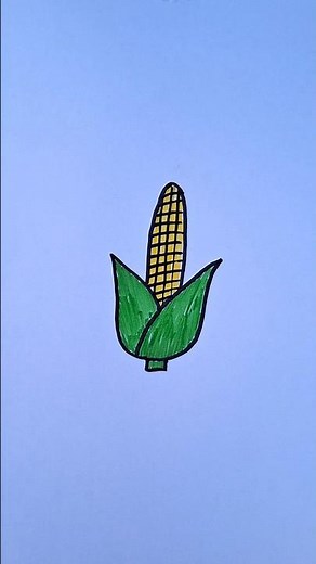 corn#drawing #shorts