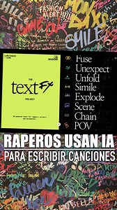 Él es Lupe Fiasco, rapero, y junto con Google ha hecho una herramienta potenciada por IA para hacer rap, y es mucho mejor de lo que me esperaba.Miren esta herramienta, escribes “viability” y te da varias opciones que suenen de forma familiar. Esto se llama TextFx y existen hasta 9 herramientas más. La función Explode para encontrar rimas. O “Fuse” te permite encontrar la relación entre dos palabras, cualquier, como biblioteca y pulpo. Y "Unexpected", lo inesperado.Me pareció brutal, no escribe l