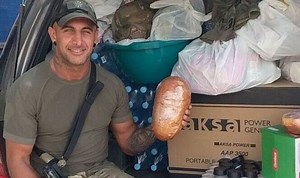 Ukraine: Russian vehicle flips over fleeing incoming fire