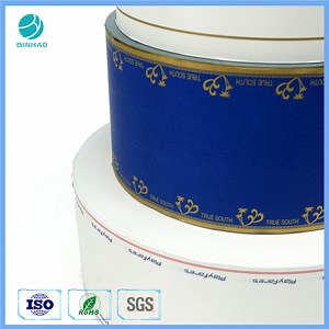 [Hot Item] Custom Made Cigarette Filter Blue Tipping Paper for Cigarette Factory