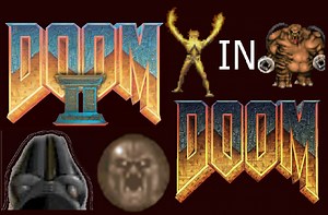 Doom II in Doom (re-rebalanced) file