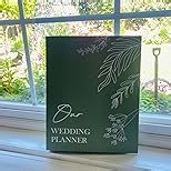 Wedding Planning Book and Organizer for Bride Newly Engaged Couples 222 Pages Bridal Wedding Planner Organizer Notebook with Sticker Checklists & Calendars for Bride To Be