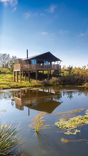Right next to Sherwood Forest you’ll find Birdholme glamping. Safari style lodges for glamping at its finest, each with log burner, underfloor heating, private hot tub and the perfect natural backdrop. Sleeps up to 4 adults and 2 children 🛏 is Dog-Friendly 🐶 and is just down the road from the National Watersports Centre for days packed full of fun activities! 🏊 Find out more using the link in bio!👆 #coolstays #glamping #safaritent #sherwoodforest #luxuryglamping #dogholidays #familyescape [2