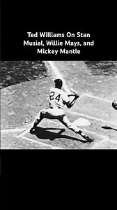 The Hitting Clinic with Chris Waye | Ted Williams On Stan Musial, Willie Mays, and Mickey Mantle