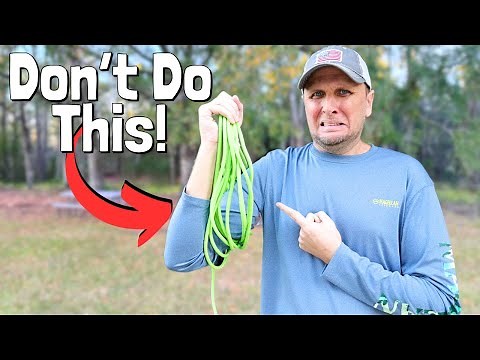 SECRET To NEVER Having Tangled Extension Cords Again! Wrap Them Like The Pros!