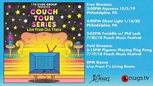 Aqueous, Ghost Light, Twiddle, Pigeons Playing Ping Pong & Goose Confirm 'Live From Out There' Streams