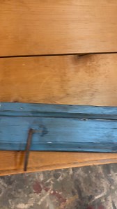 20K views · 261 reactions | I added some dark wax to this already, gorgeous primitive blue and oh my gosh! I’m gonna go hang it now and get it all staged! | Kelly's Vintage Decor | Facebook