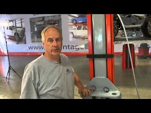 Advantage Lifts two post instructional Video part 2