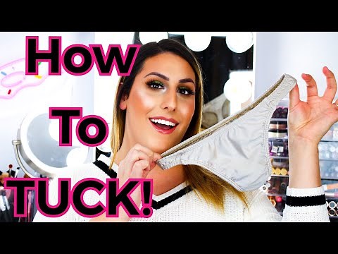 HOW TO TUCK! MTF Transgender Woman!