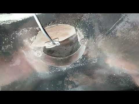 quick repair of the fireplace damper without disassembling the entire fireplace enclosure